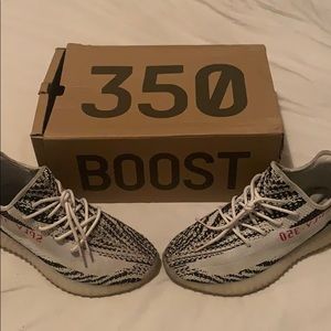 zebra yeezy 360